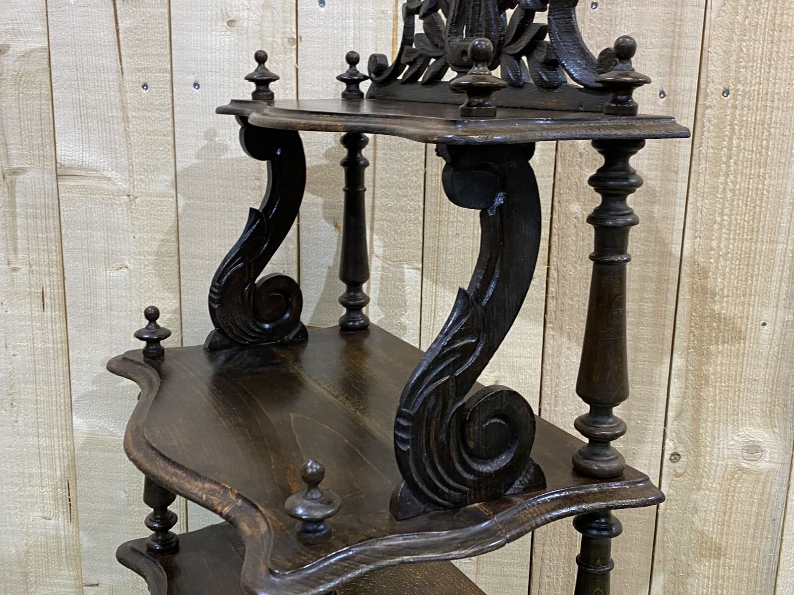 Napoleon III beech music furniture - late 19th century