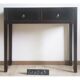 Console chinoise noire avec rechampis rouge
