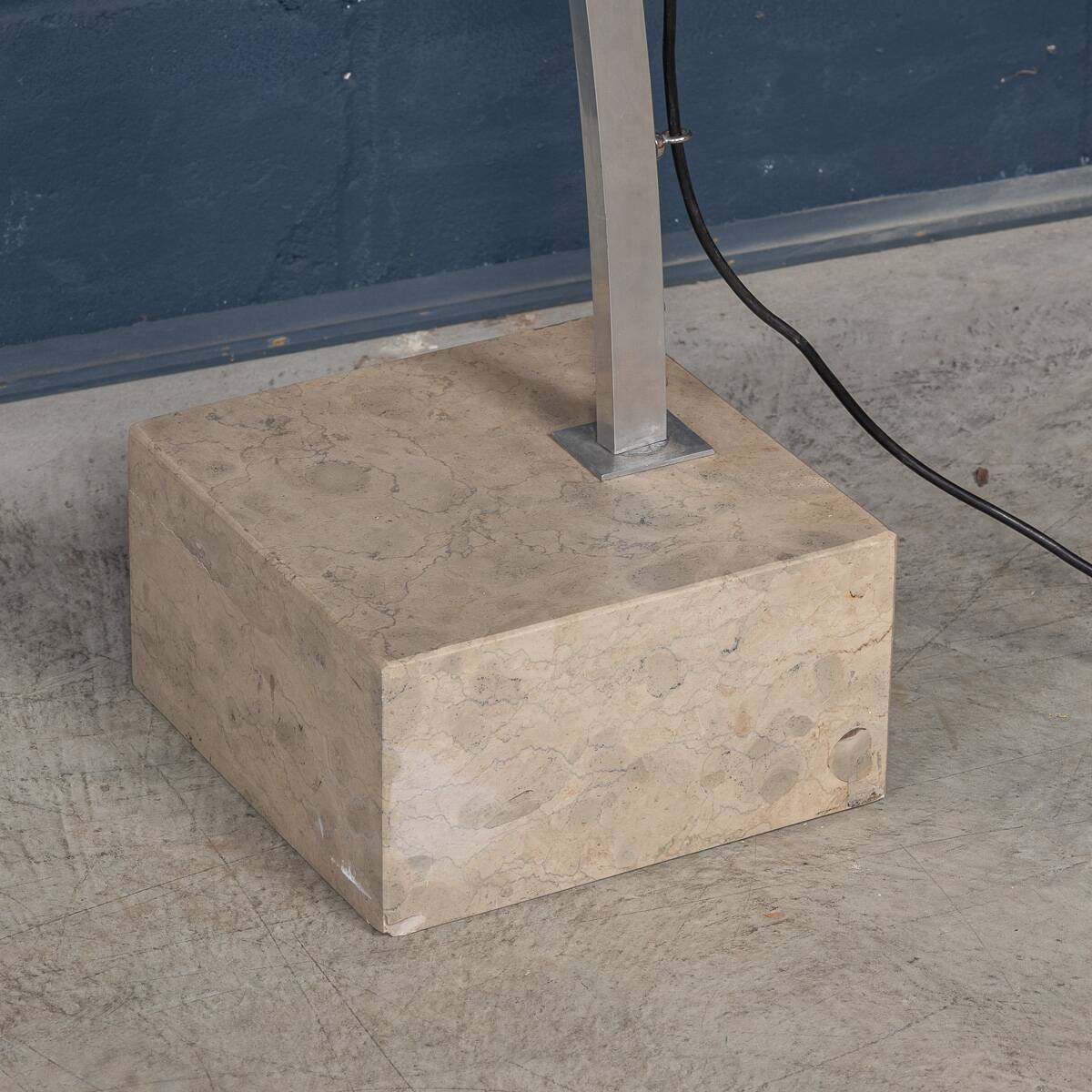 20thC ITALIAN EXTENDABLE ARC FLOOR LAMP c.1970