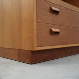 Bibliothèque en frêne, design danois de Børge Mogensen 1970