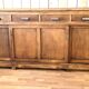 Old pharmacy cabinet from the 1950s width 263 cm