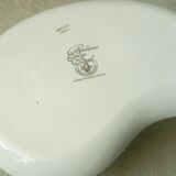 Porcelain egg cup on frame Limoges Poulbot de Paris