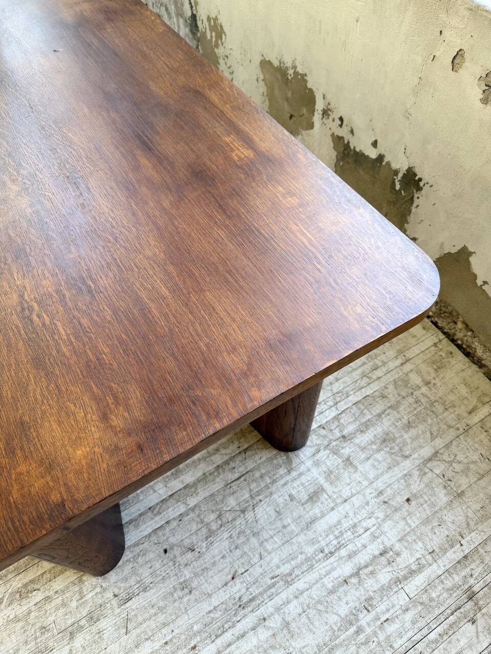 1950s oak reconstruction table