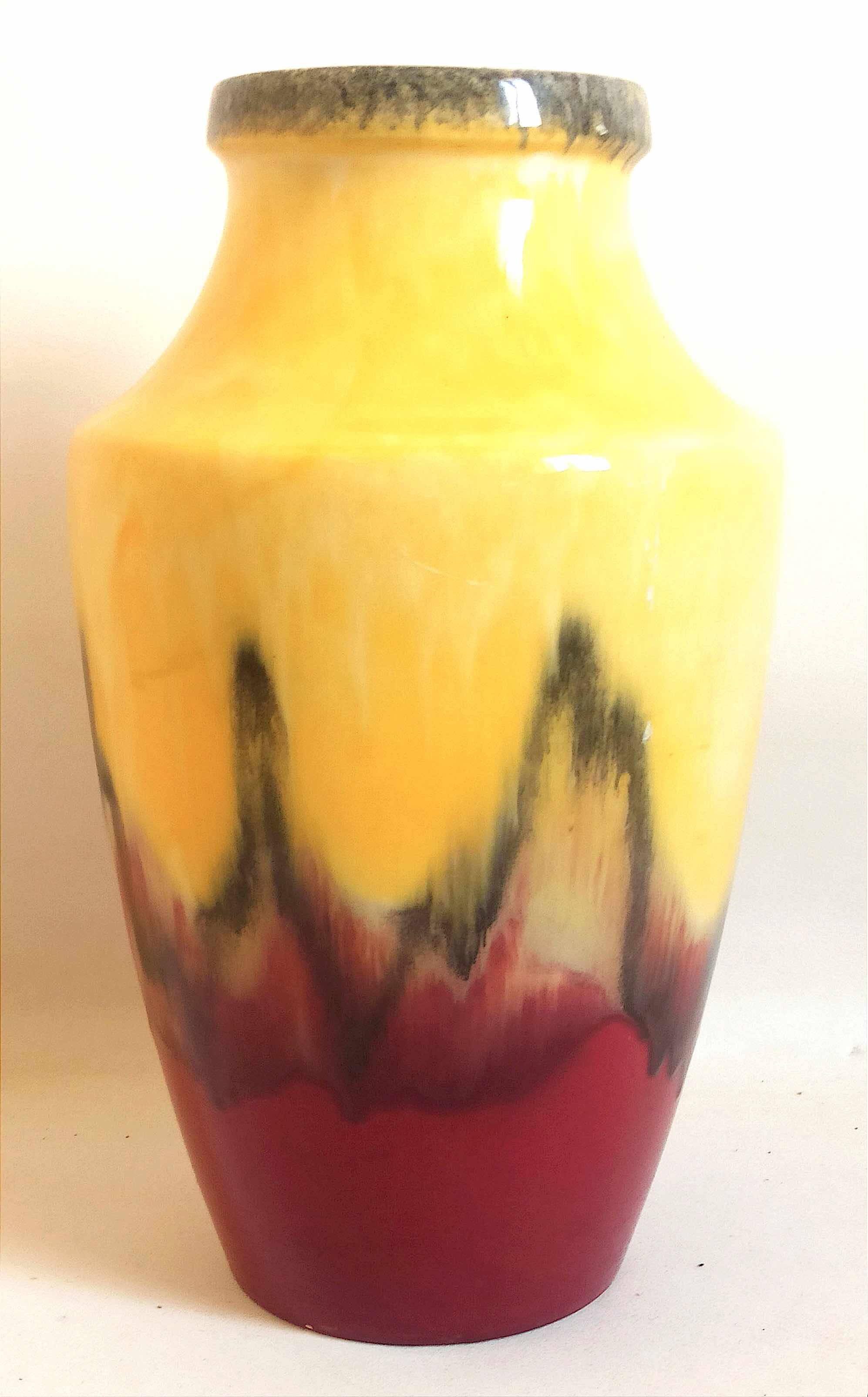 Vase céramique West Germany Hauteur 40 cm