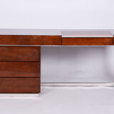 Mid-century walnut writing desk