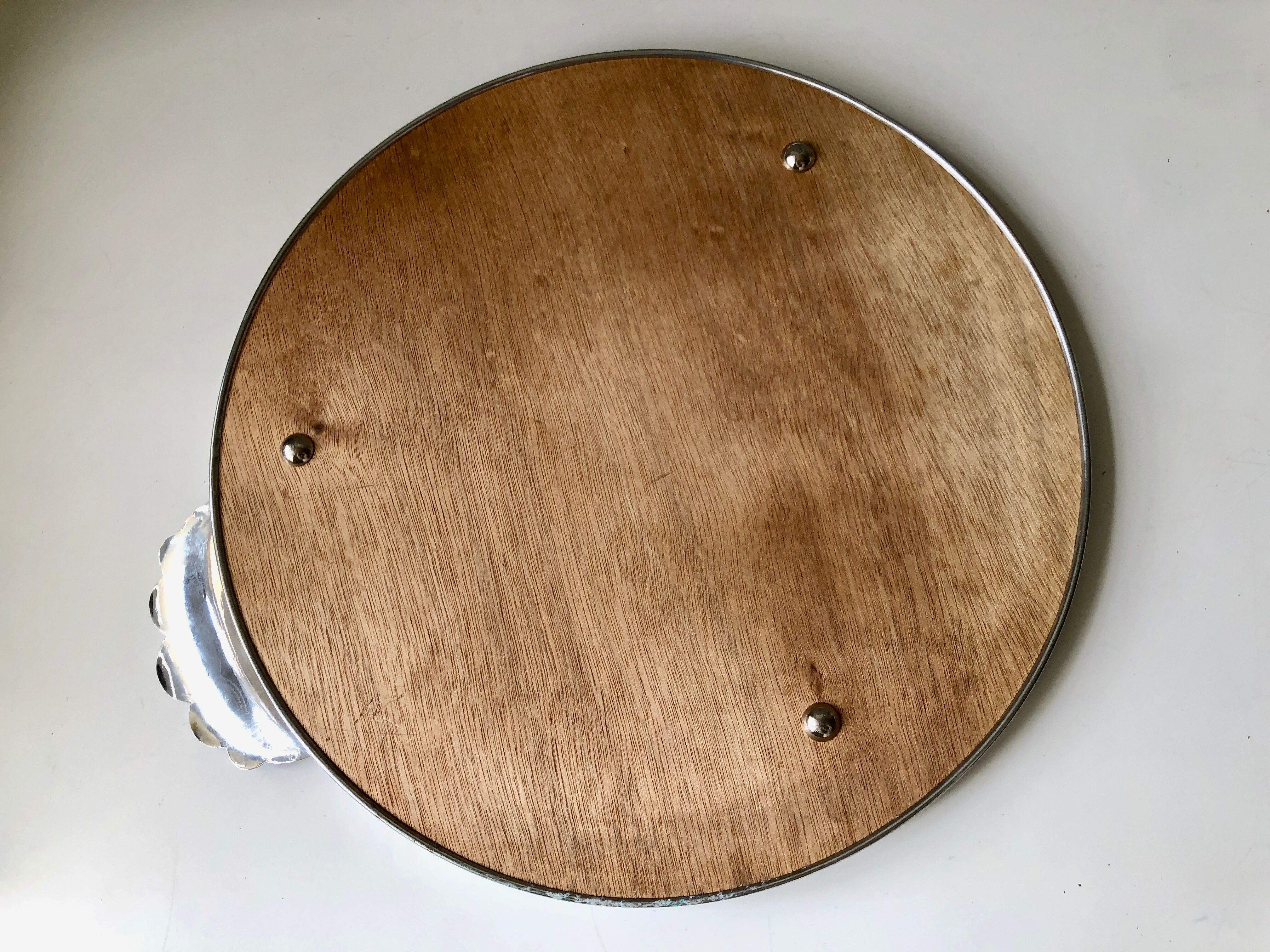 Metal mirror tray 1930 1940