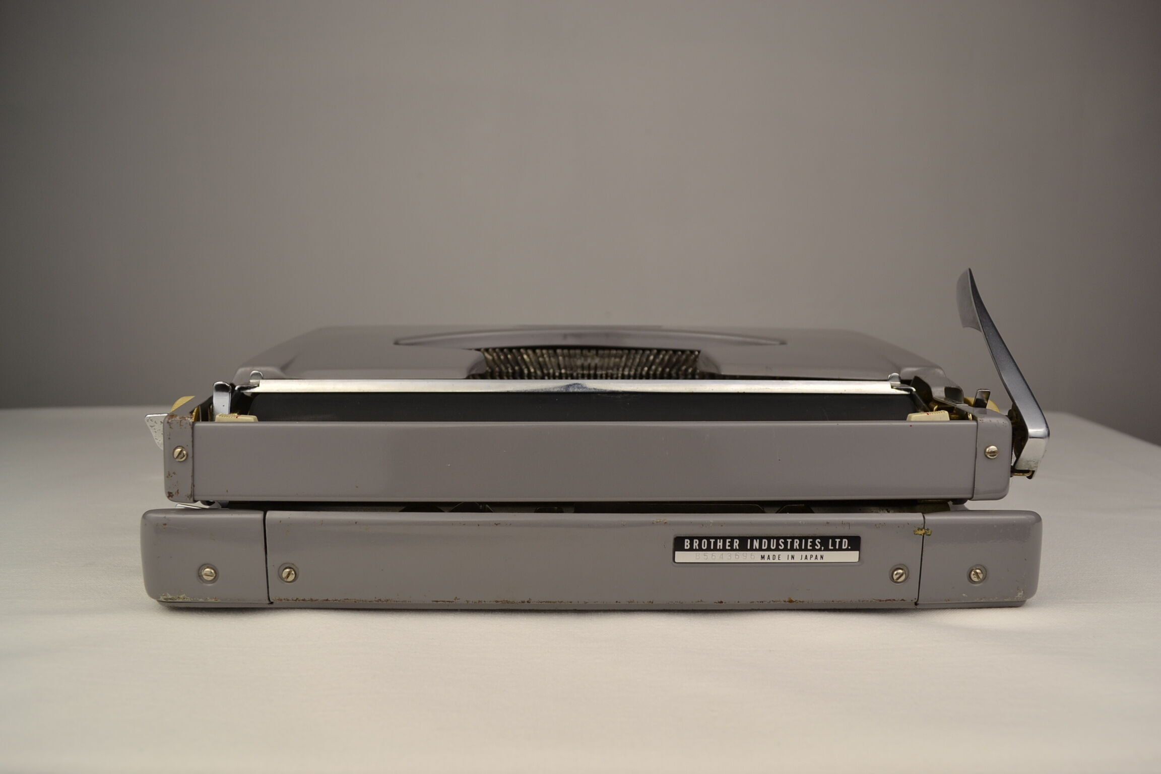 Brother typewriter with his binder - 1960s