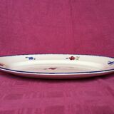 Oval dish Digoin Sarreguemines Mary-Lou