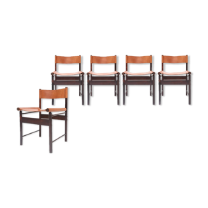 set de 5 chaises de salon