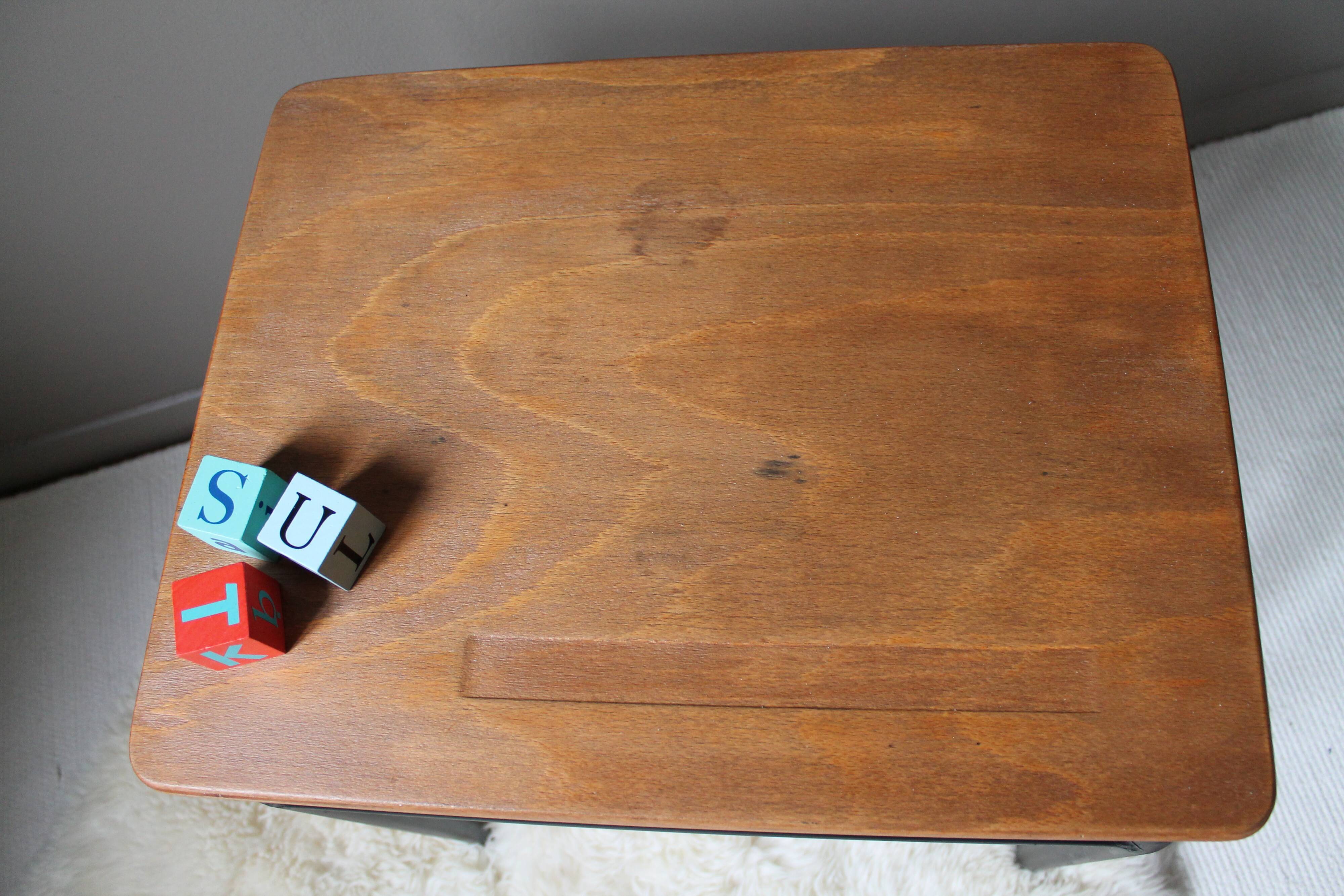 Vintage writing desk & chair