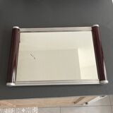 Art Deco roller mirror tray