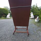 Vintage walnut wood valet from the 50s and 60s