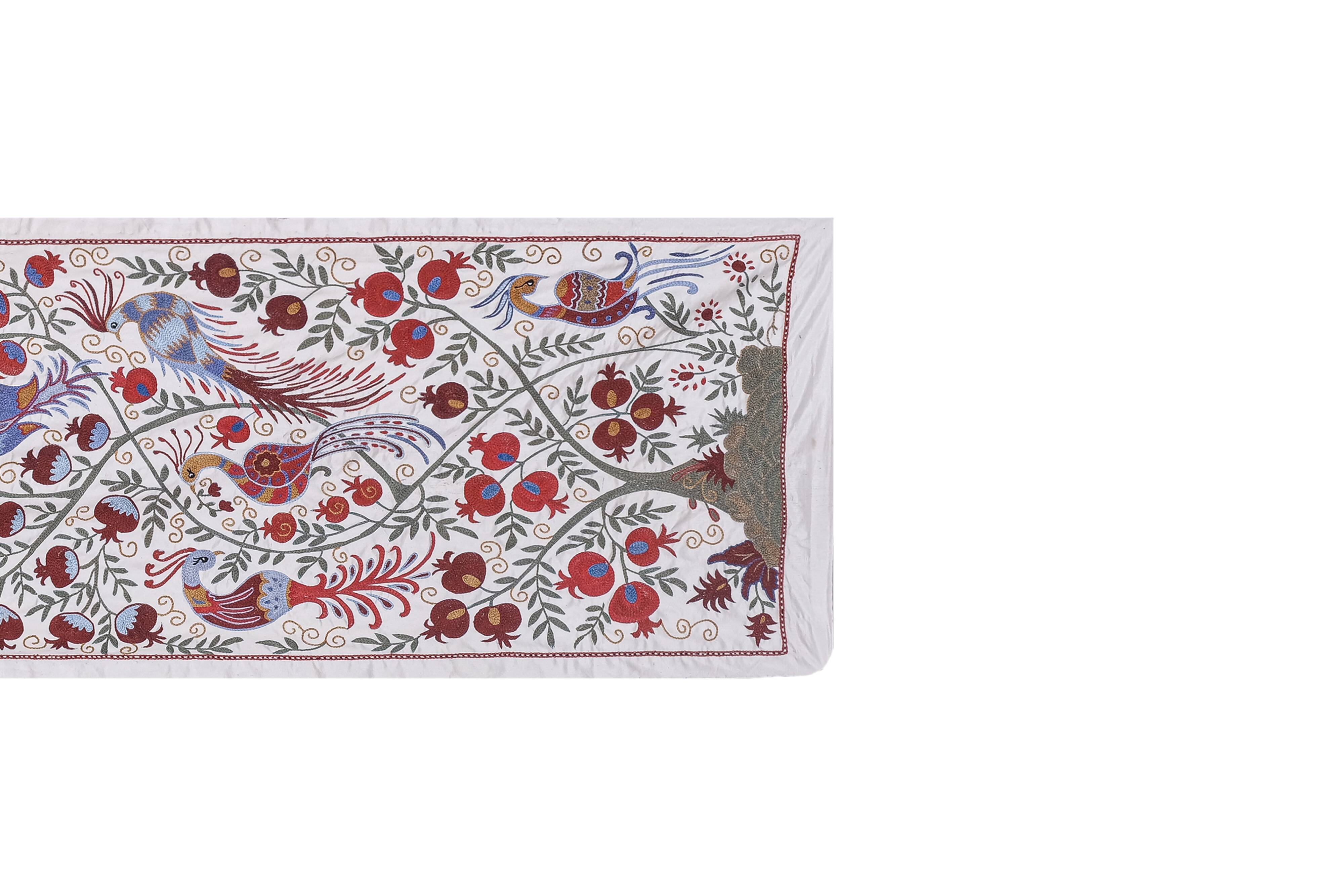 Tapis noué à la main, tapis turc vintage 56x188 cm