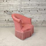 Powder pink armchair