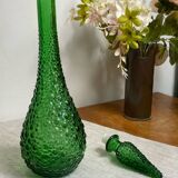 Vintage Empoli glass carafe from Italy