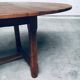 Popular Work Oak Extendable Dining Table, France, 1930s
