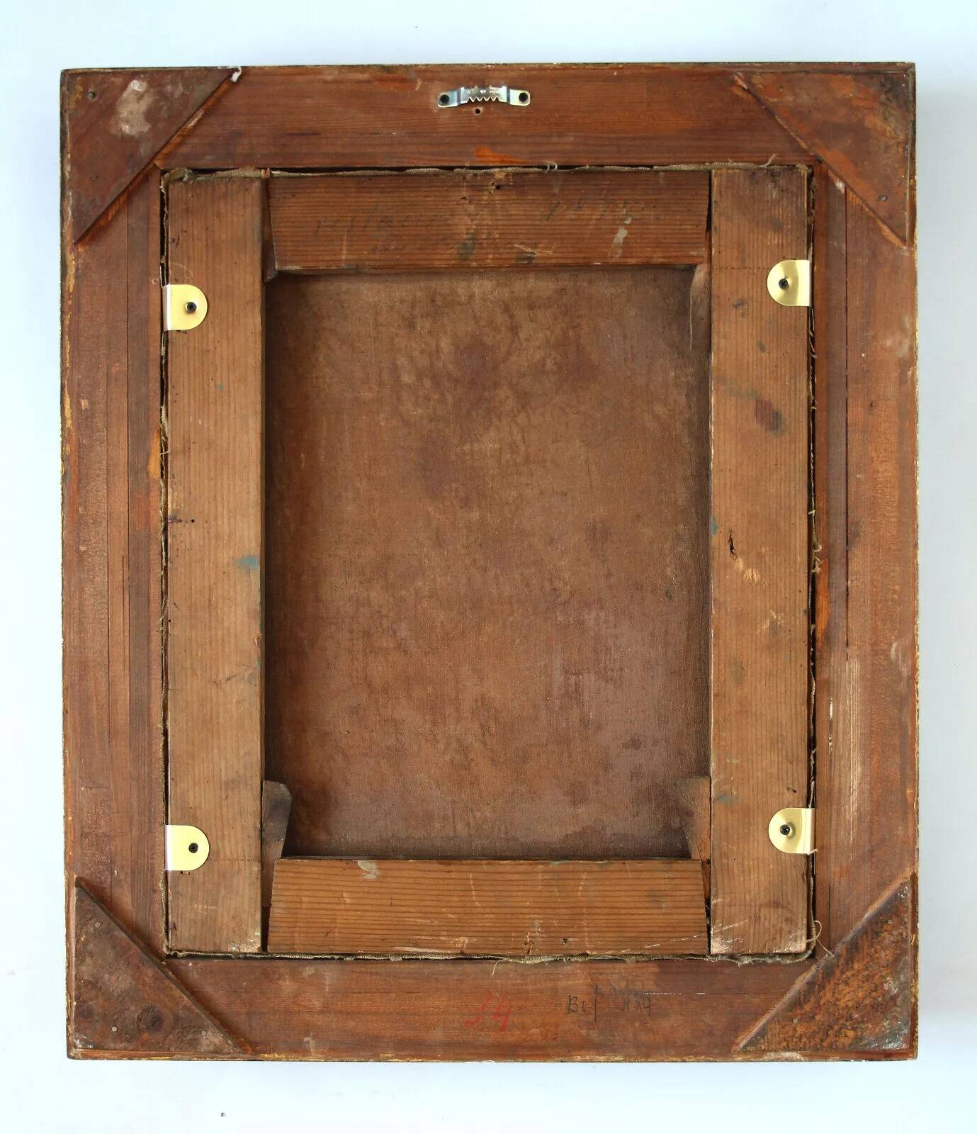 19th Century Antique Biedermeier Young Lady Miniature Portrait Painting