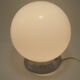 Opaline globe lamp