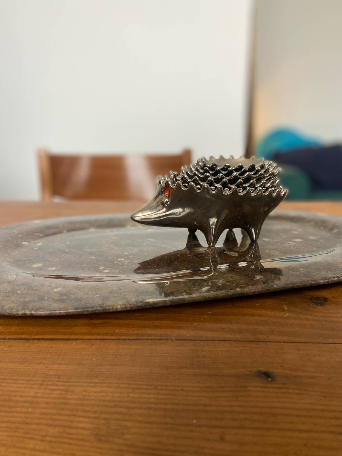 Set of 6 vintage nesting ashtrays