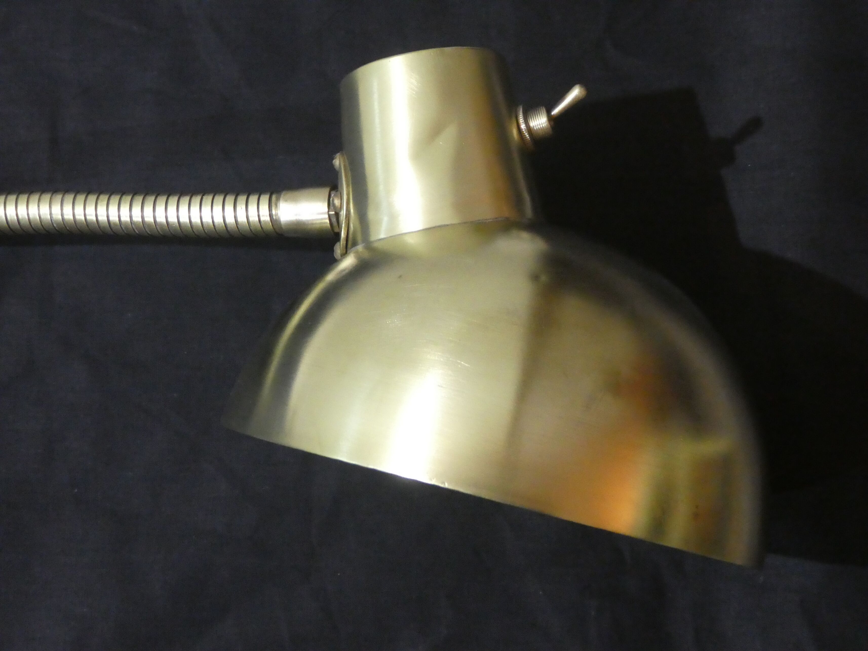 Lampe potence laiton