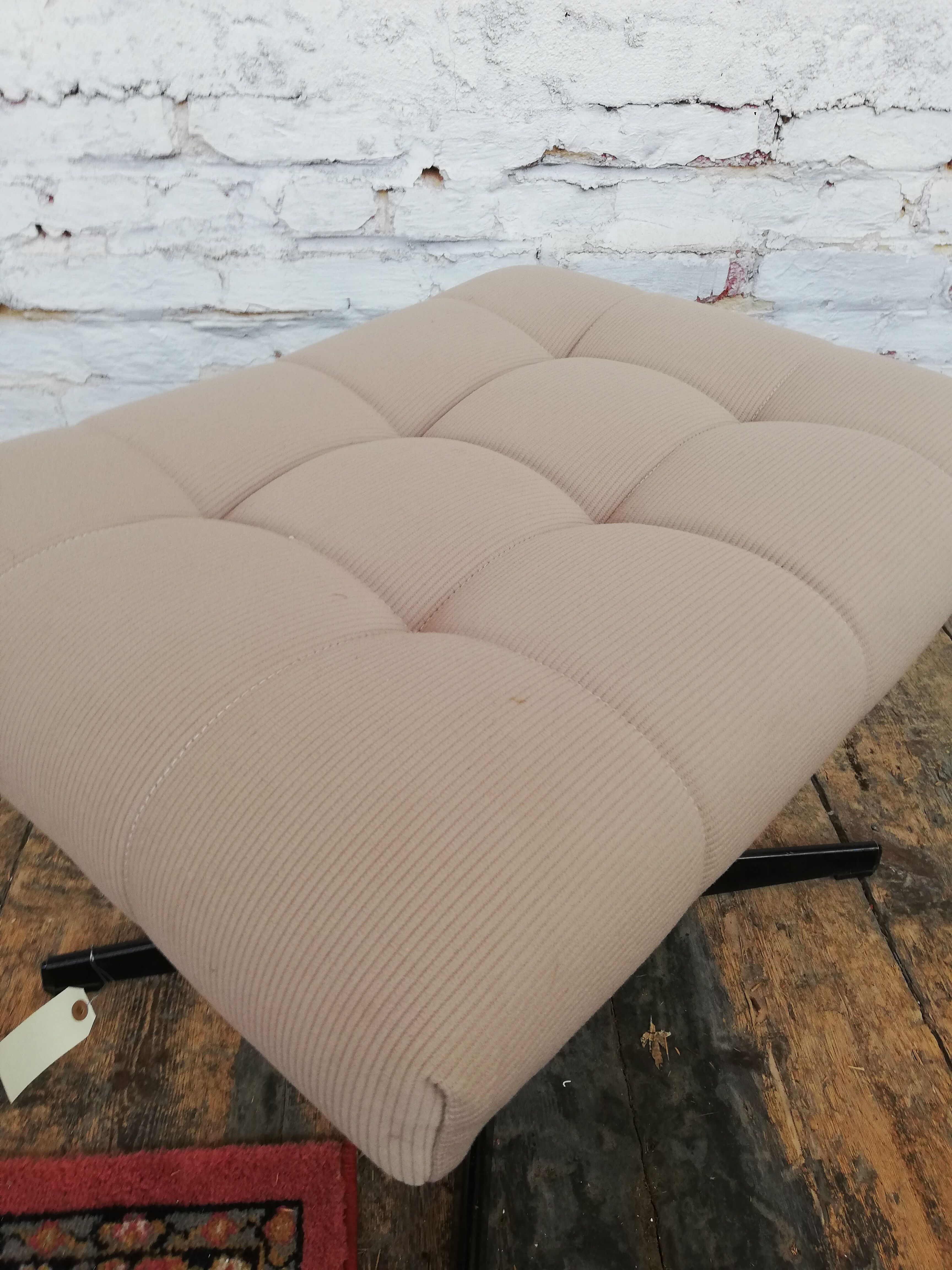 Armchair with Czech ottoman, 1960, Munzar and Moravians