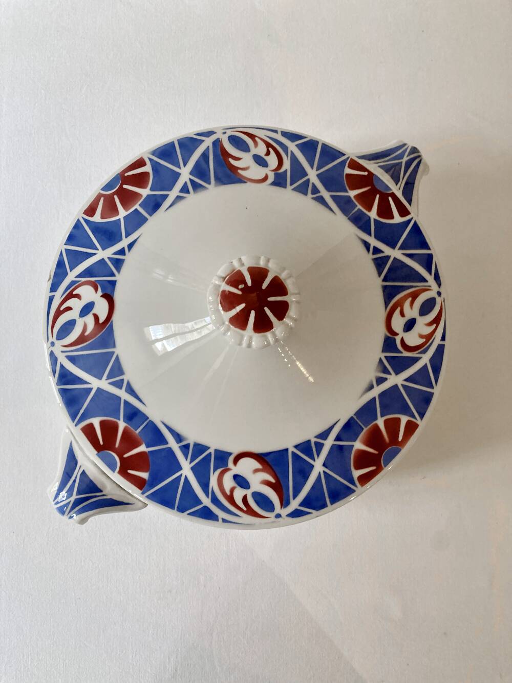 Soup tureen, Sarreguemines, Robinson model