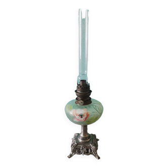 Very old kerosene lamp (JT Legras style glass)