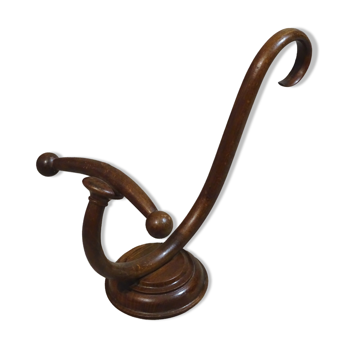 Thonet Single Wall Hook N°1, Ca1900 hat holder