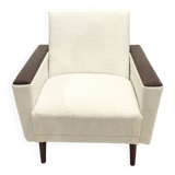 60s armchair reupholstered in loop