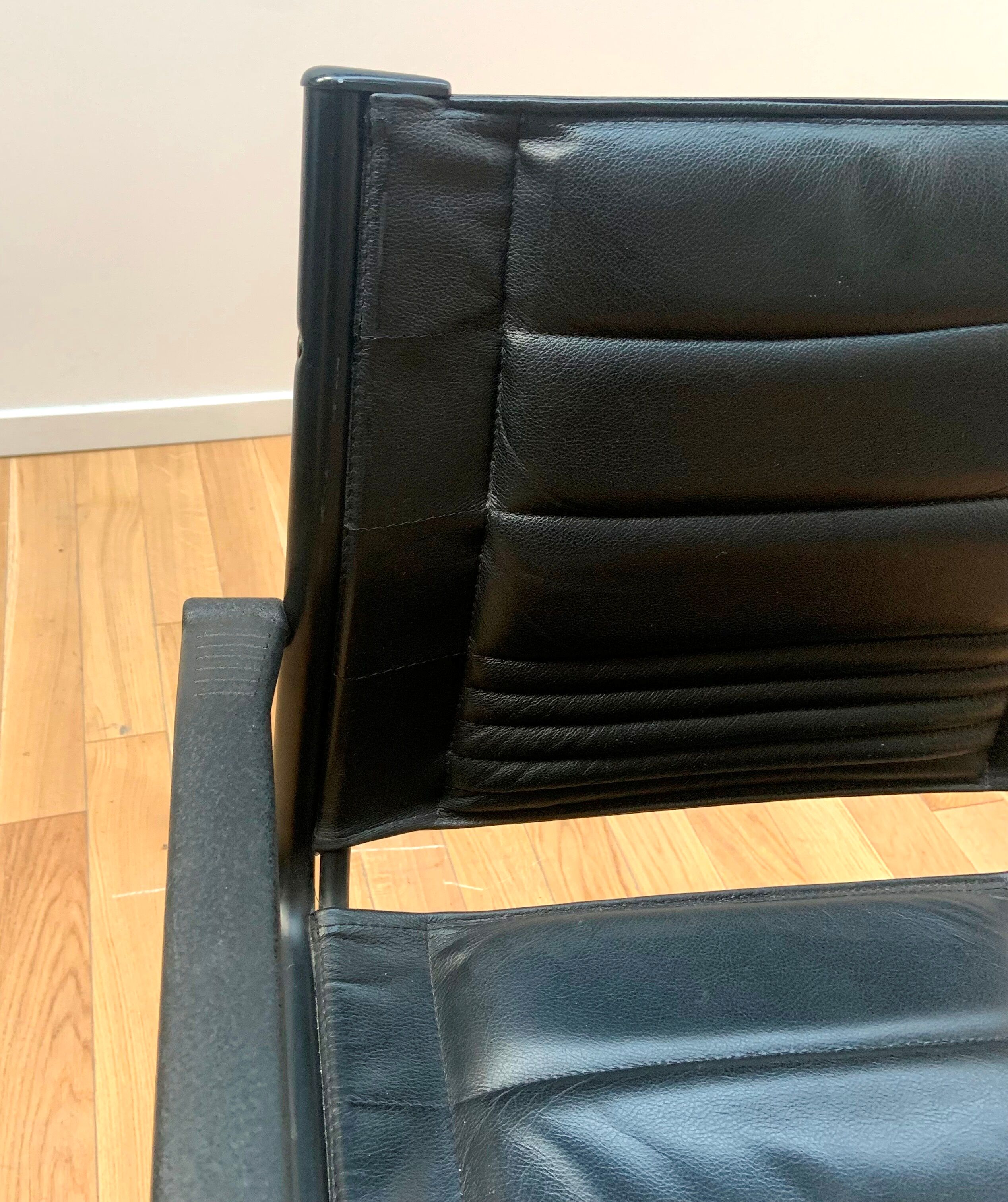 Vintage leather armchair