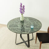 Marble dining table, Ø 110cm
