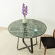 Marble dining table, Ø 110cm