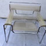 B3 Wassily armchair in scoubidou by Marcel Breuer