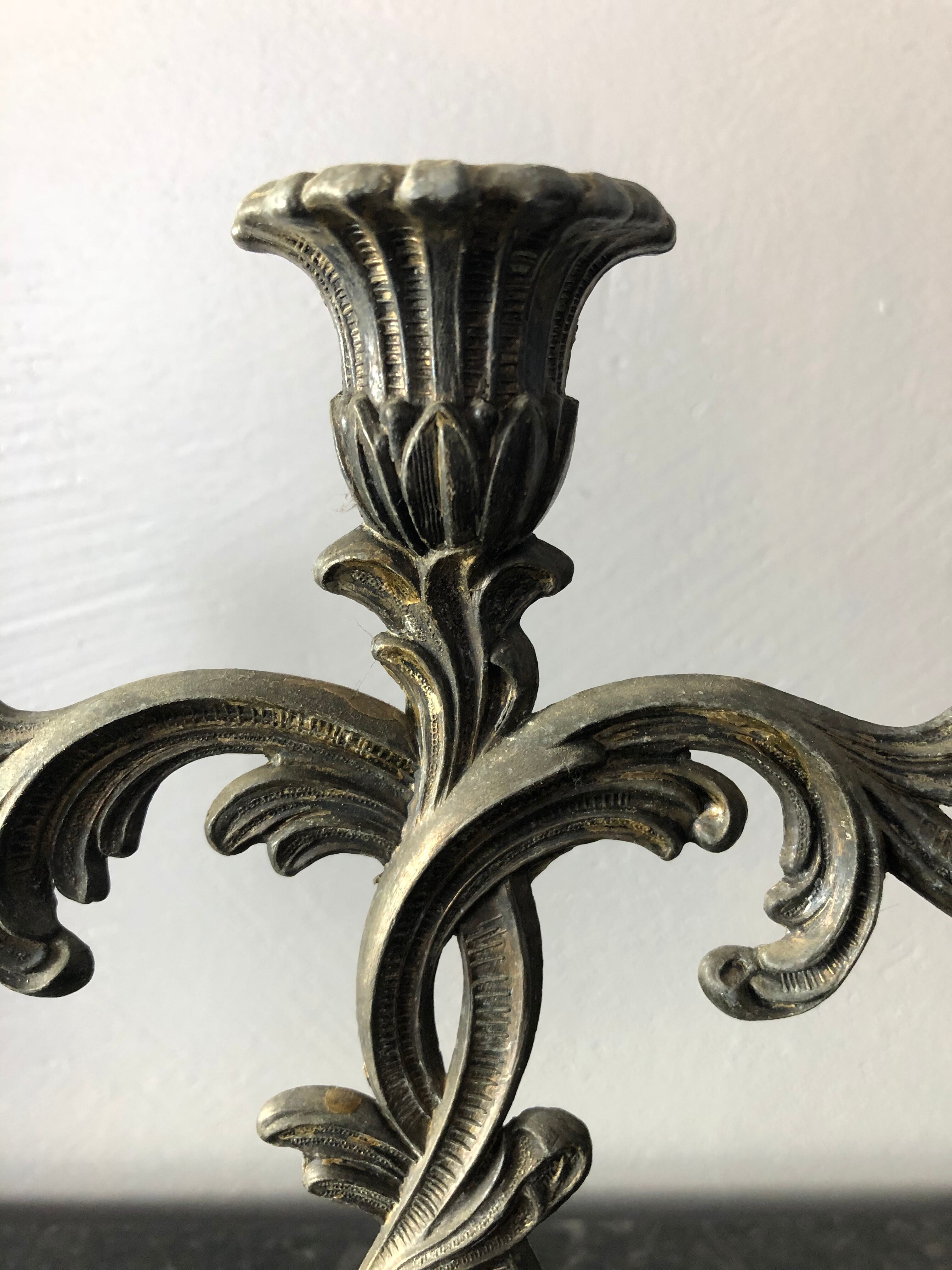Chandelier three old fires