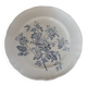 Large round antique ironstone dish
