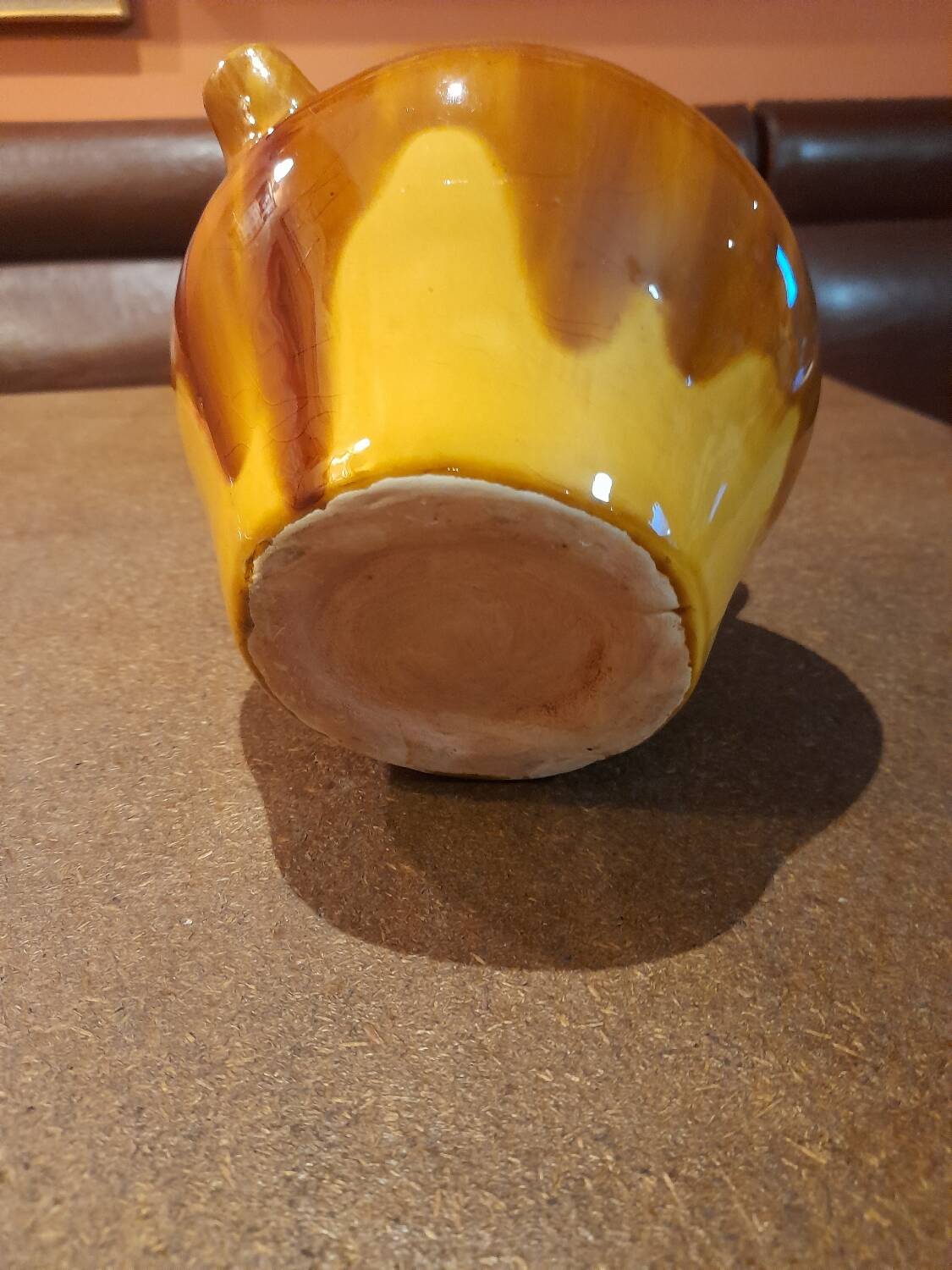 Glazed terracotta gargoulette