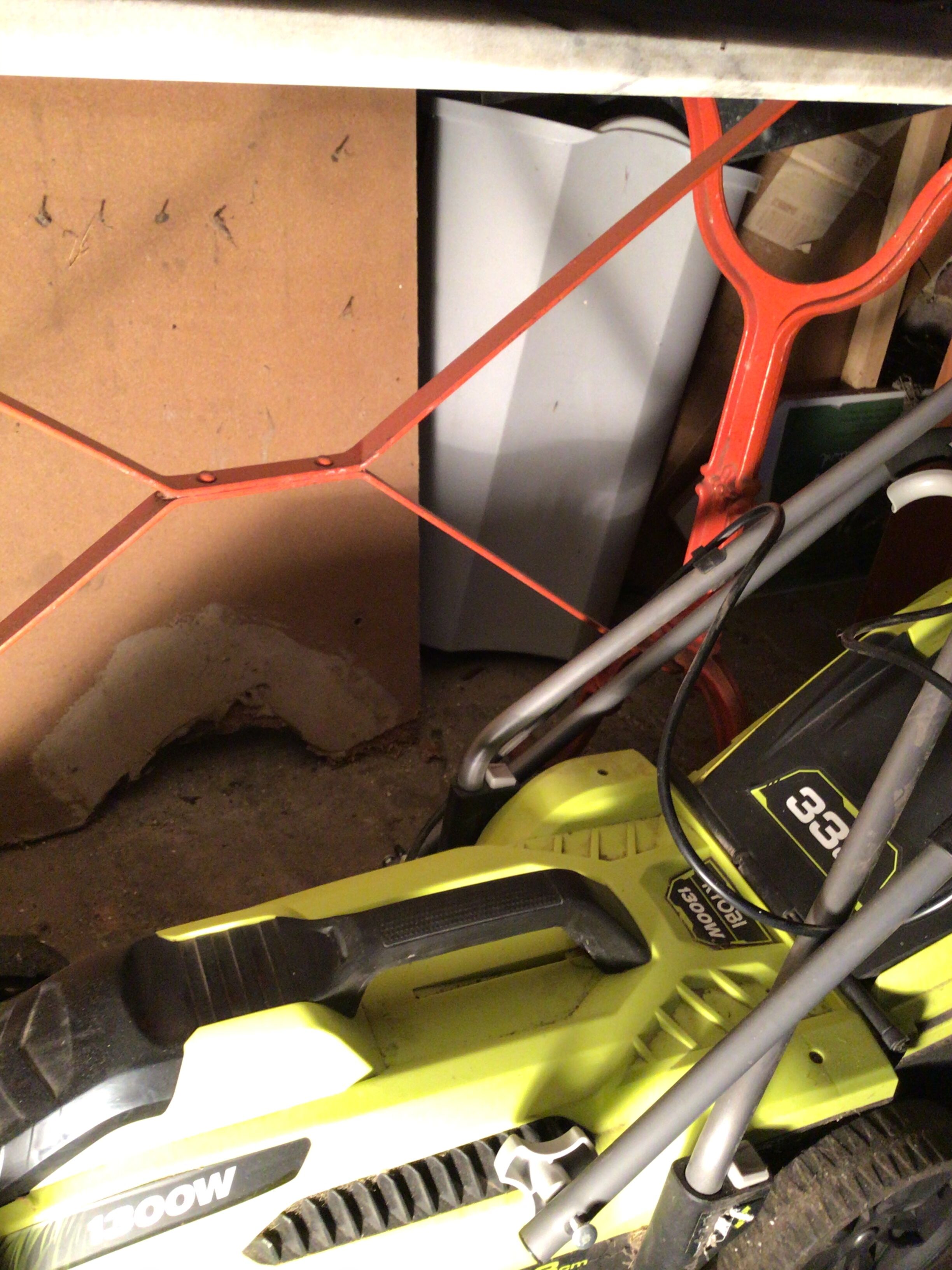 Marble and cast iron bistro table