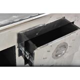 Aviator tv cabinet vintage storage display cases