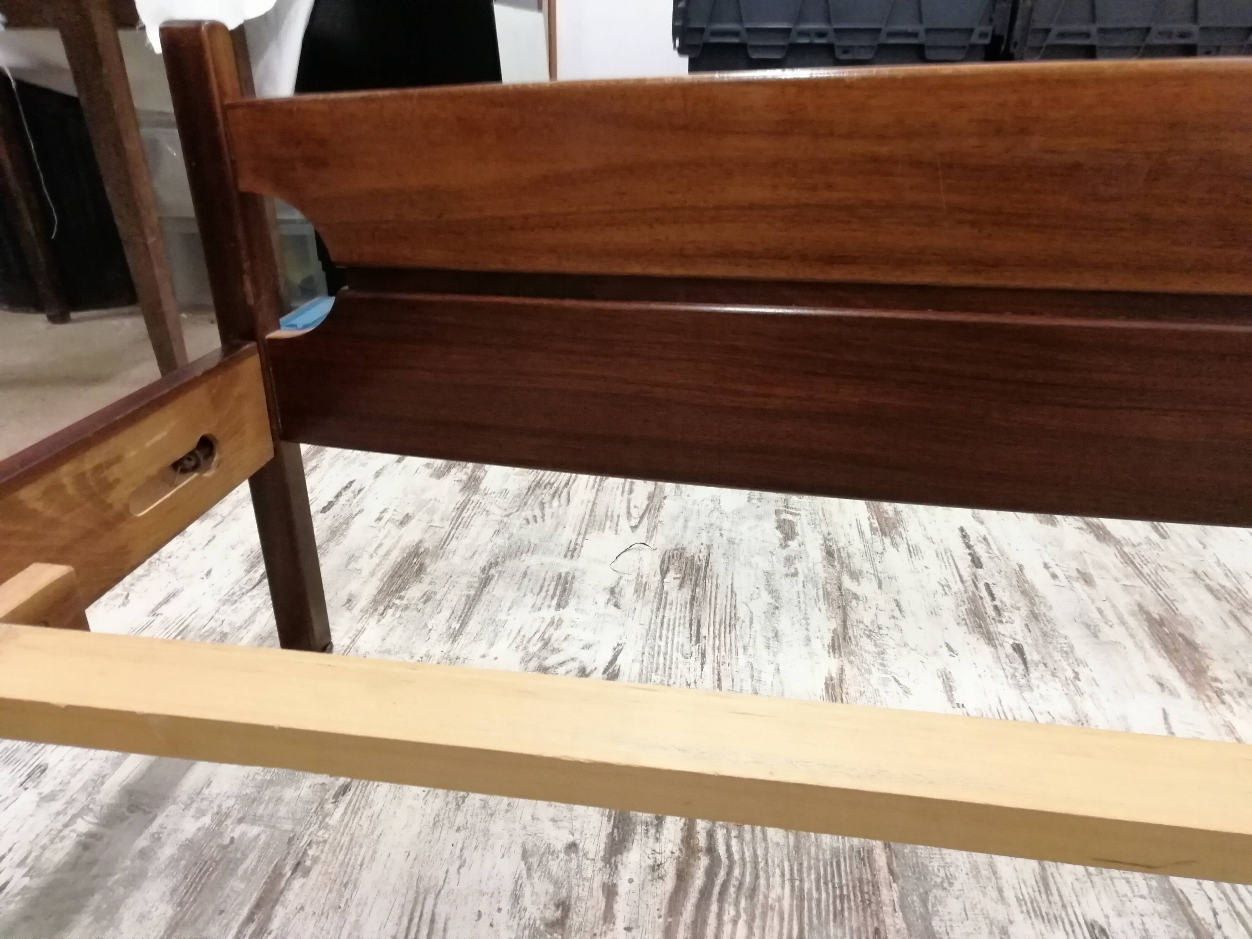 Scandinavian rosewood bed