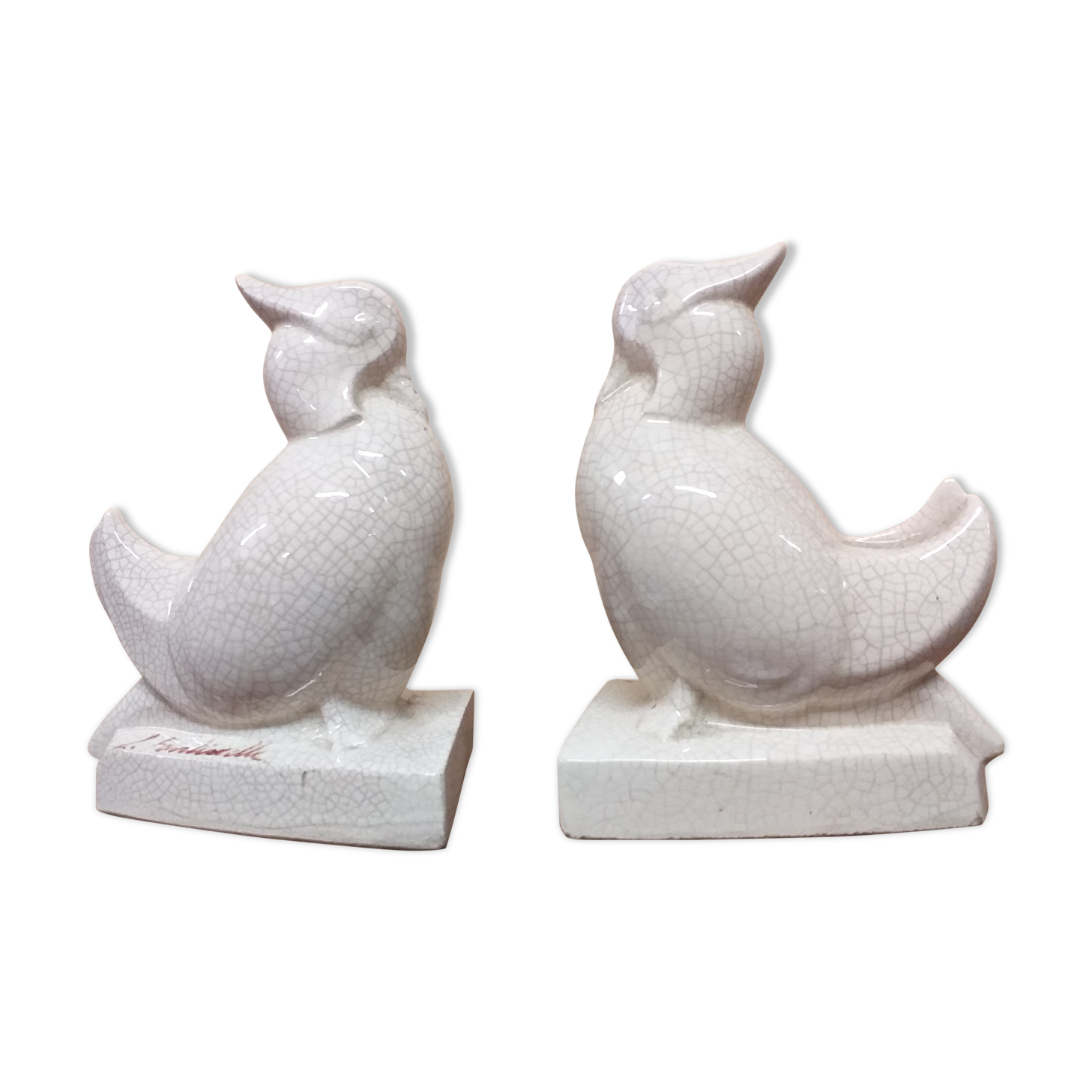 Art Deco bookends by Louis Fontinelle