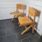 Pair of baumann chairs