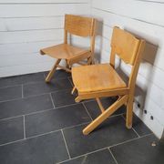 Pair of baumann chairs