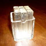 Square pot with glass knife holder