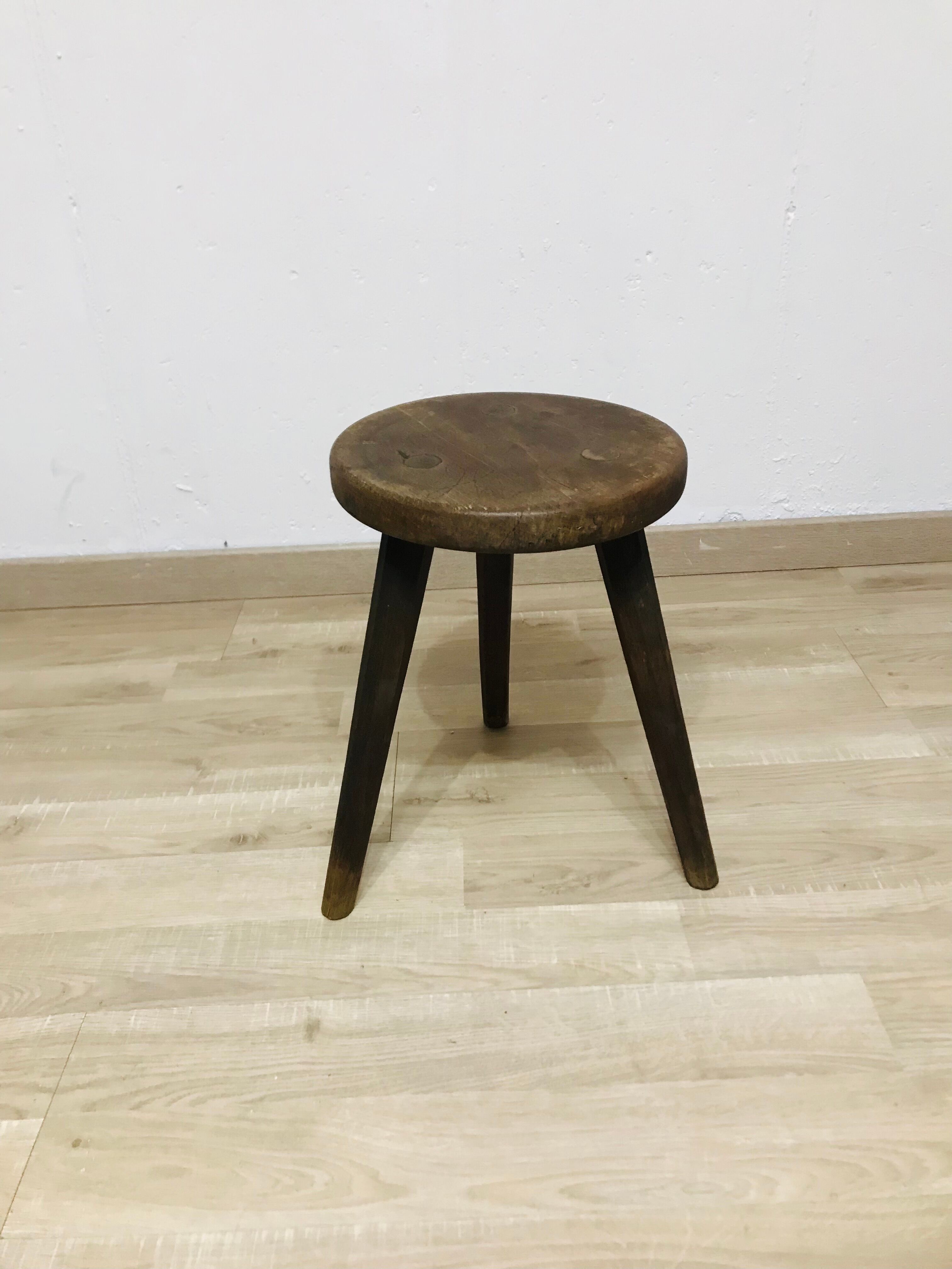 Old farm stool