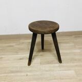 Ancien tabouret de ferme