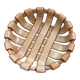 Vintage Art Studio Ceramics Braided Bowl, 1960s