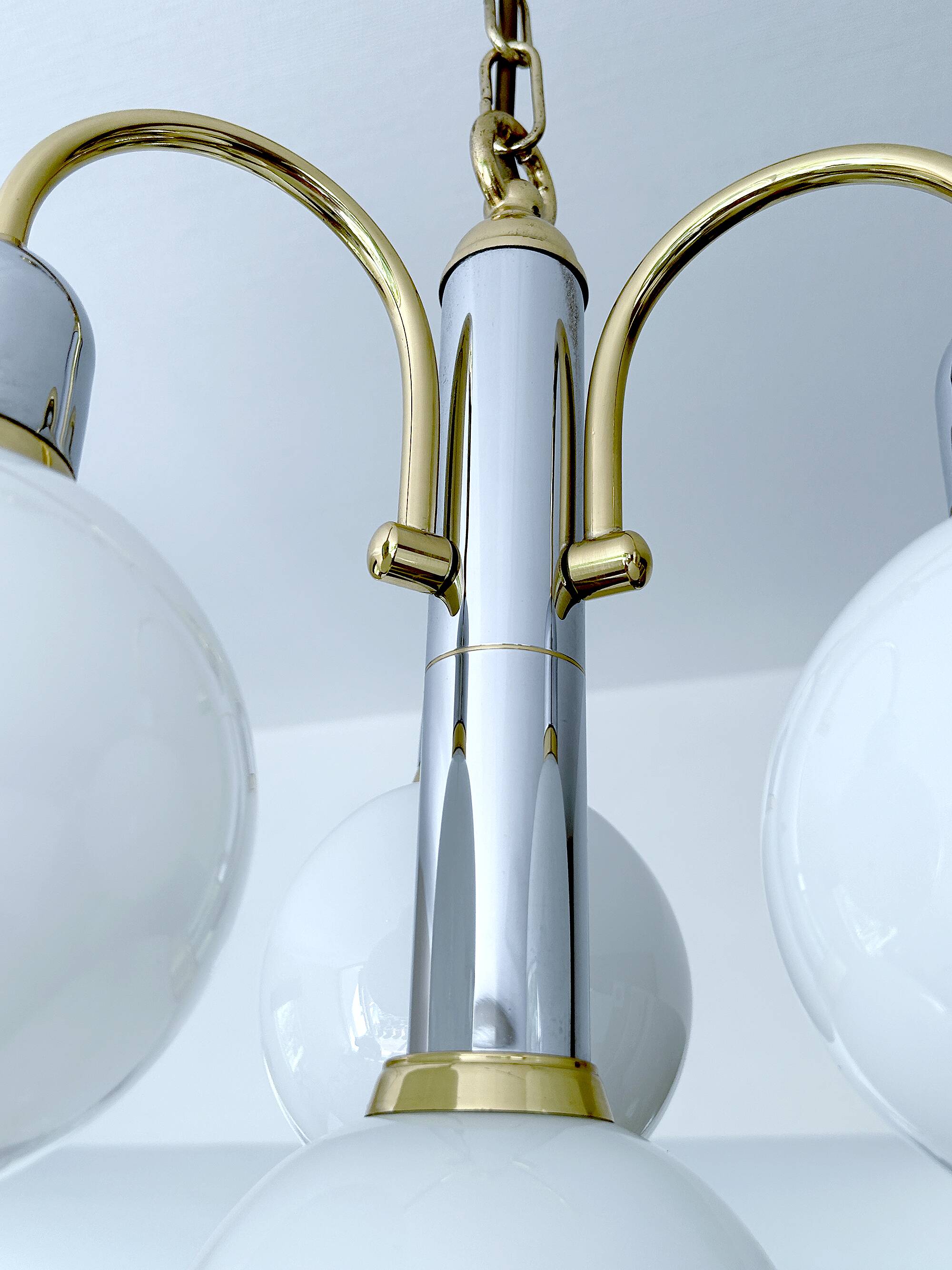 Vintage Cascade Glass Pendant Light