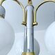 Suspension vintage en verre cascade