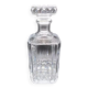 Contemporary crystal whisky decanter