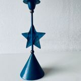 Bougeoir étoile en métal